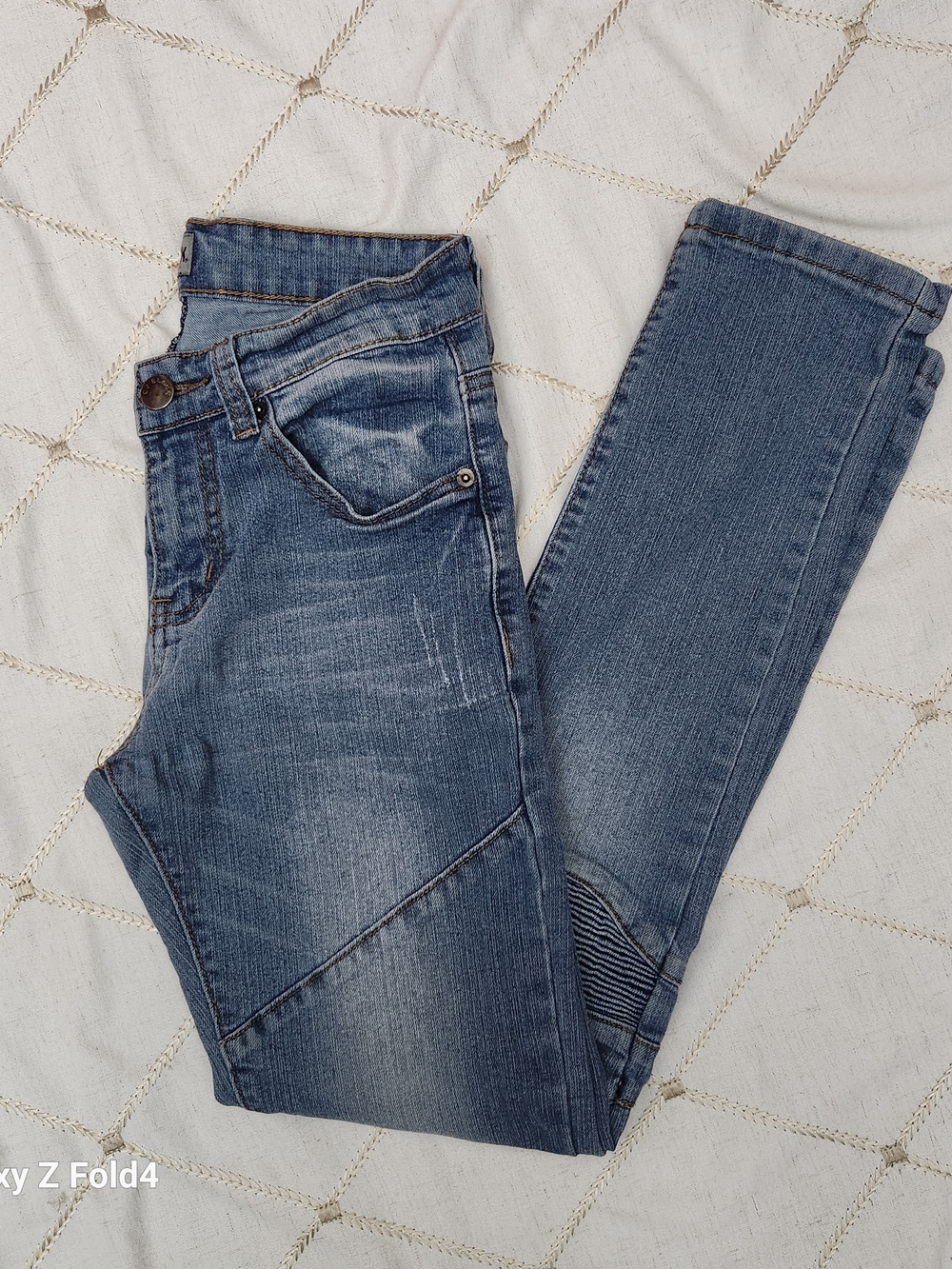 CJ BLACK Men's 28x30 Skinny Flex Jeans Medium Wash Stretch‎ Pockets